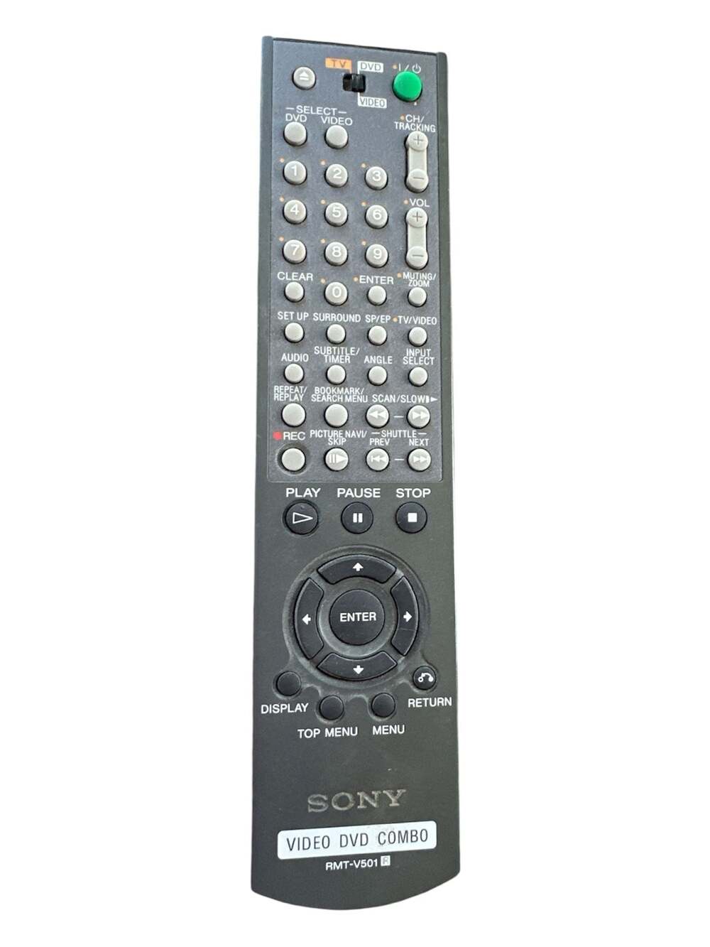 Sony RMT-V501 Video DVD Combo Remote Control